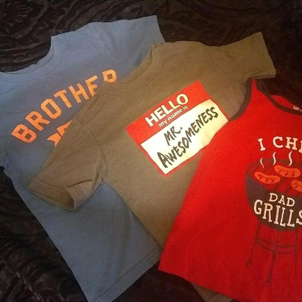 SET! 3 boys summer shirts!